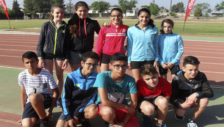 Alumnos totaneros consiguen pdium en la Final Regional de Atletismo de Deporte Escolar celebrada en Alhama